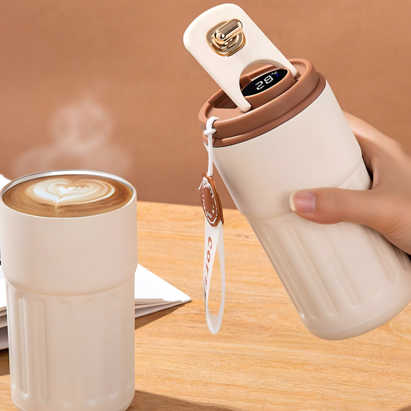 Led Display Thermos